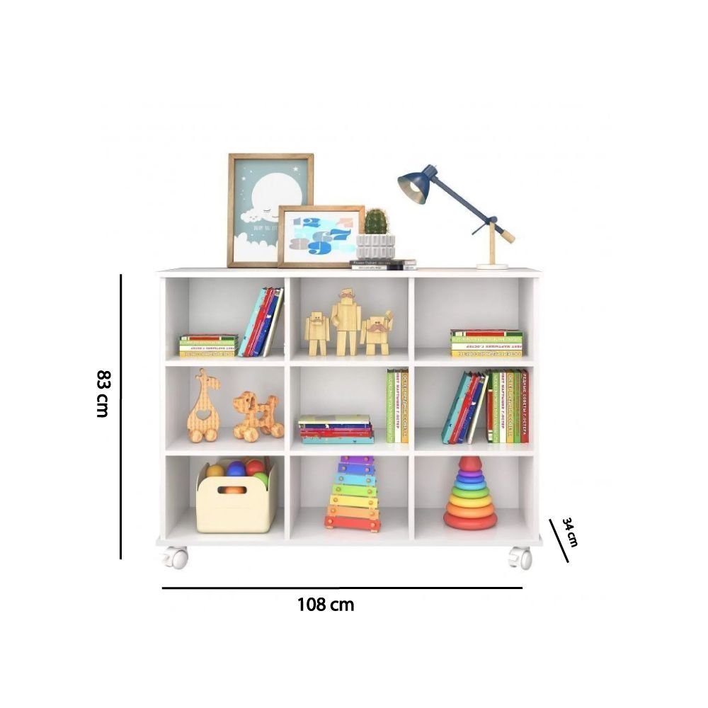 Nicho Organizador com 6 Gavetas Branco Branco · foto 2