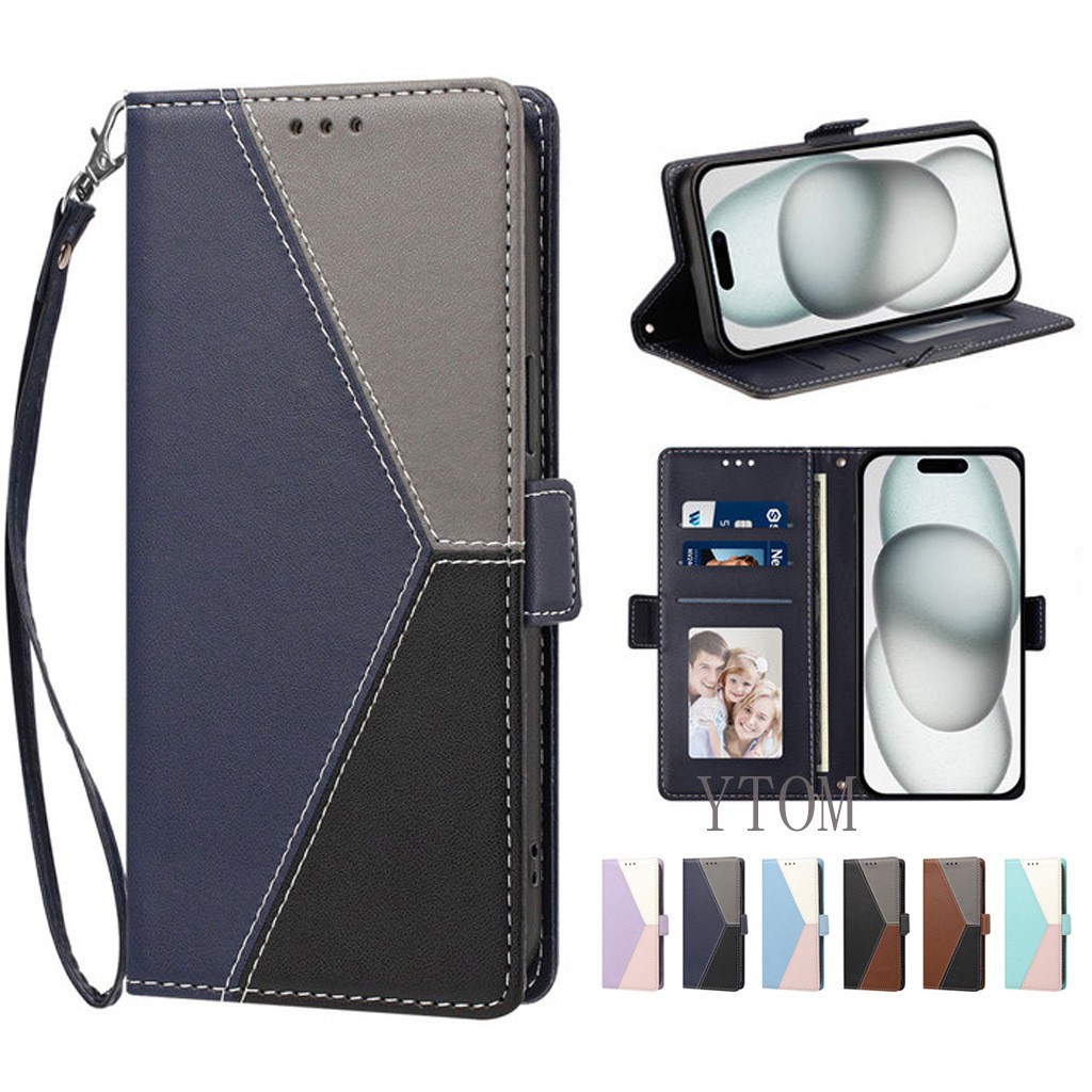Invólucro Para Samsung Galaxy A13 A23 A33 A53 A73 A22 A32 A52 A52S A12 A21S A31 A51 A71 4G 5G Carteira Magnética Fina PU