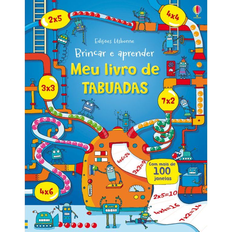 Meu Livro de Tabuadas: Brincar e aprender - Ed. Usborne