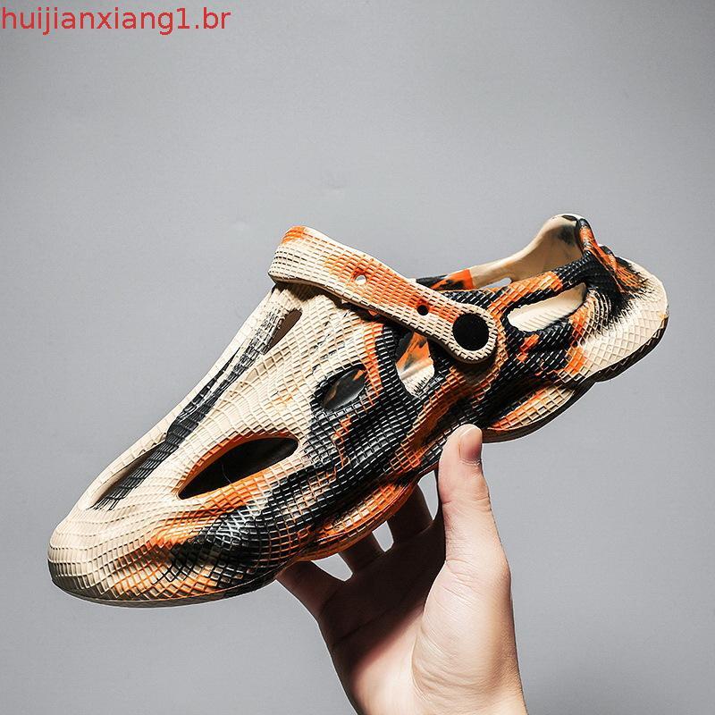 2026 novo produto antiderrapante anti-odor buraco sapatos masculinos sandálias de praia sapatos de vadear sapato