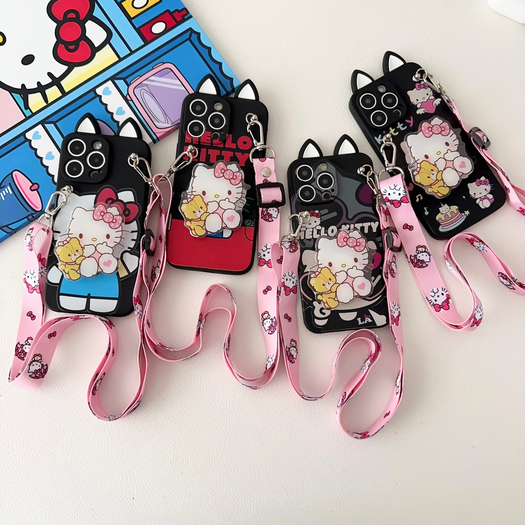 Compatível Para Samsung Galaxy S26 S25 A56 A16 A35 A17 A35 A55 M35 M55 M56 A06 A07 Caso Capa Macia Titular Cordão
