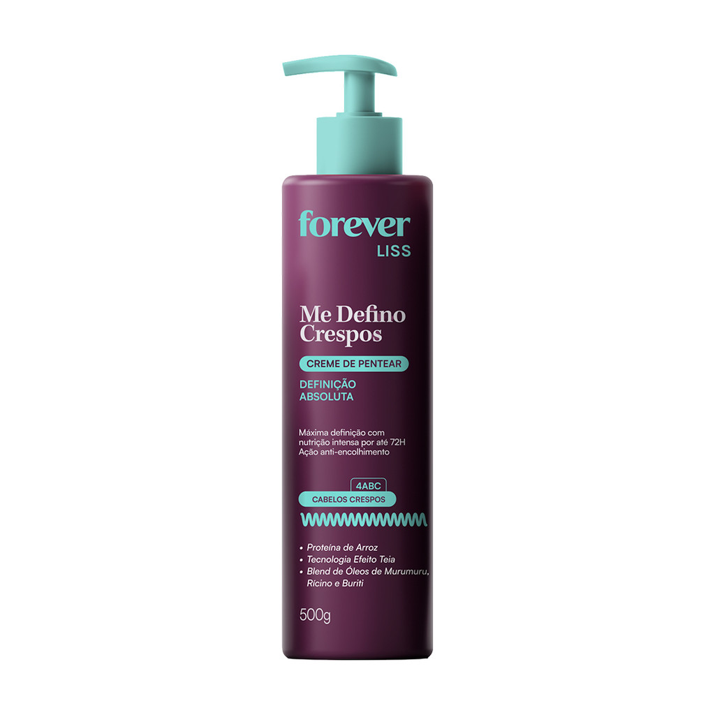 Creme de Pentear Me Defino Crespos Forever Liss 500g