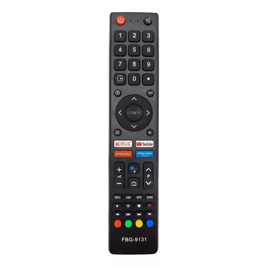 Controle Remoto Para Smart Tv Philco Led 4k FBG 9131 LE 7718