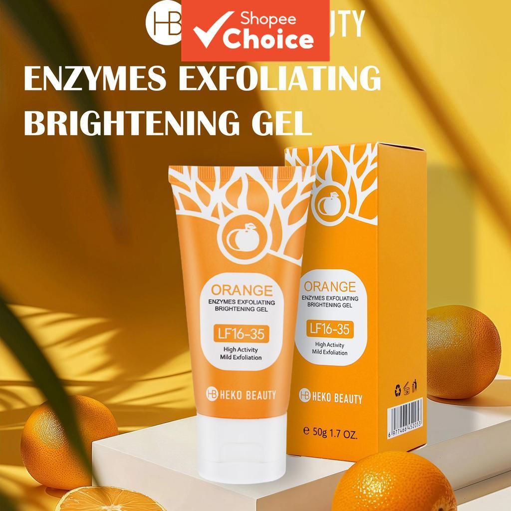  Gel Esfoliante Clareador de Laranja HEKO BEAUTY