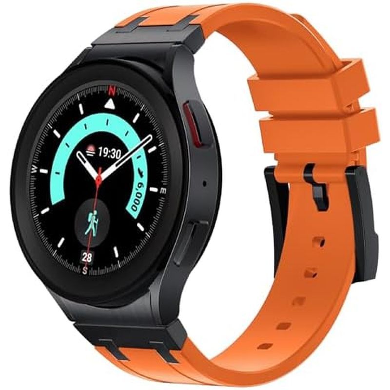 Pulseira De Designer Robusta De Luxo VeveXiao Compatível Com Samsung Galaxy Watc