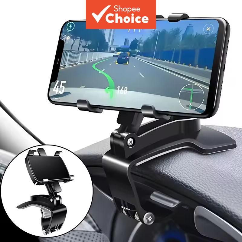 Clipe Fácil Do Painel Suporte Telefone Móvel Da Rotação 360 Para A Navegação De GPS