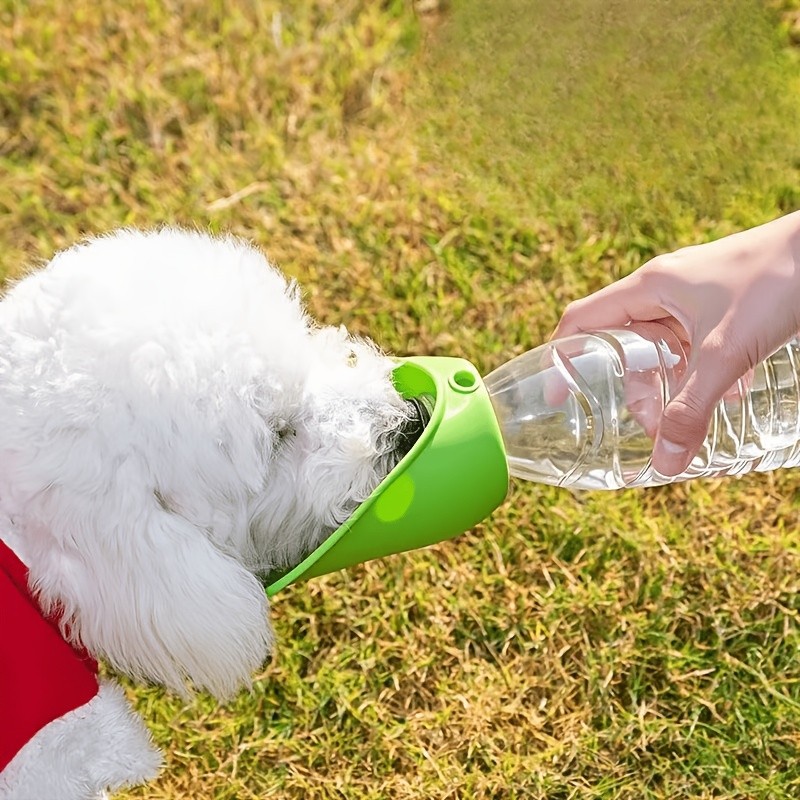 Bebedouro para animais de estimação, alimentador de água portátil para animais de estimação ao ar livre, copo de água pa