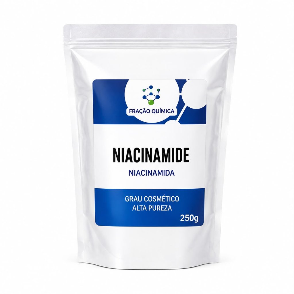 Niacinamide Em Pó 100 Pura Cosméticos 250g Fração Química