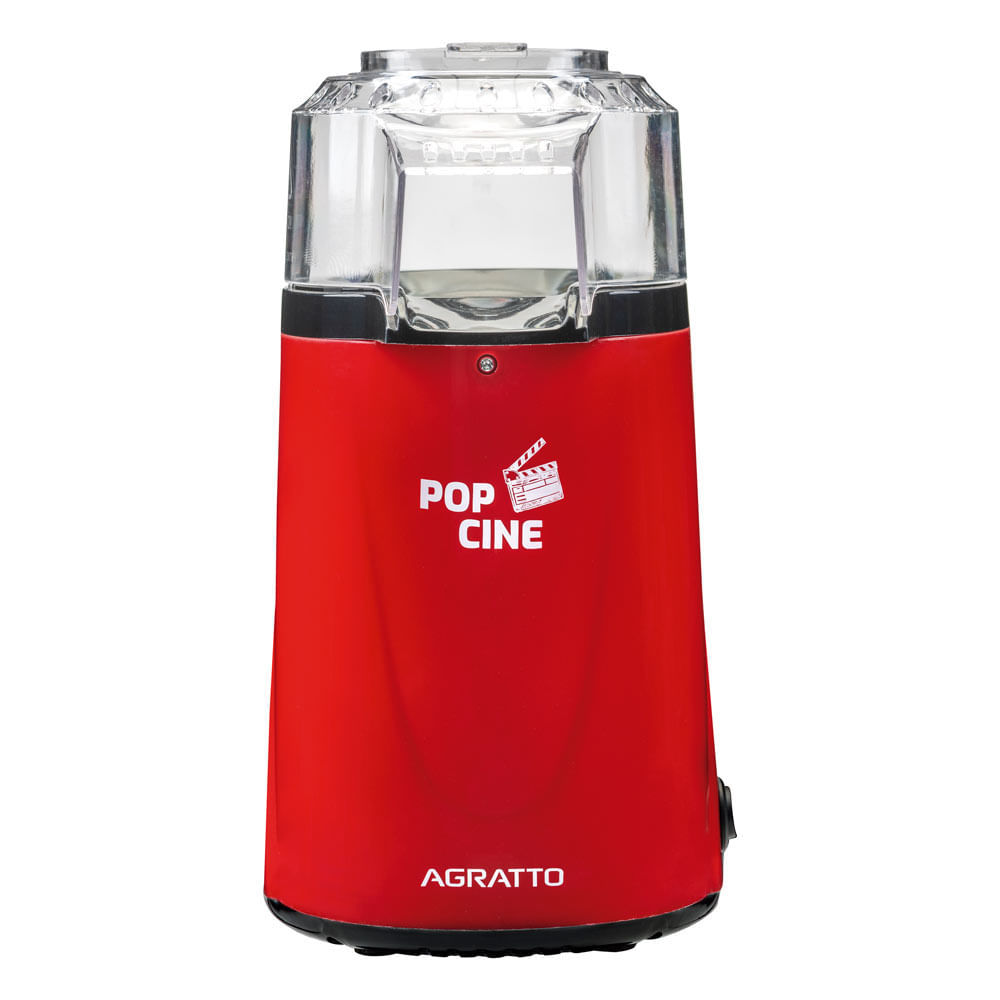 Pipoqueira Agratto Pop Cine PP02 Vermelha Com Dosador 1200W 220V