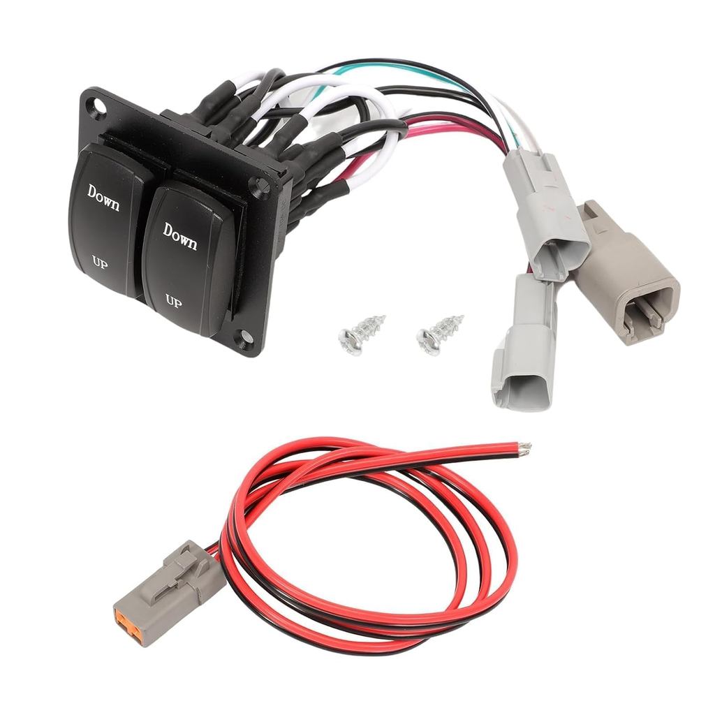 Kit de Interruptor Duplo para Painel de Controle Marítimo para Lenco 10222-211D 102222-211 10222211 LEN 10222211D