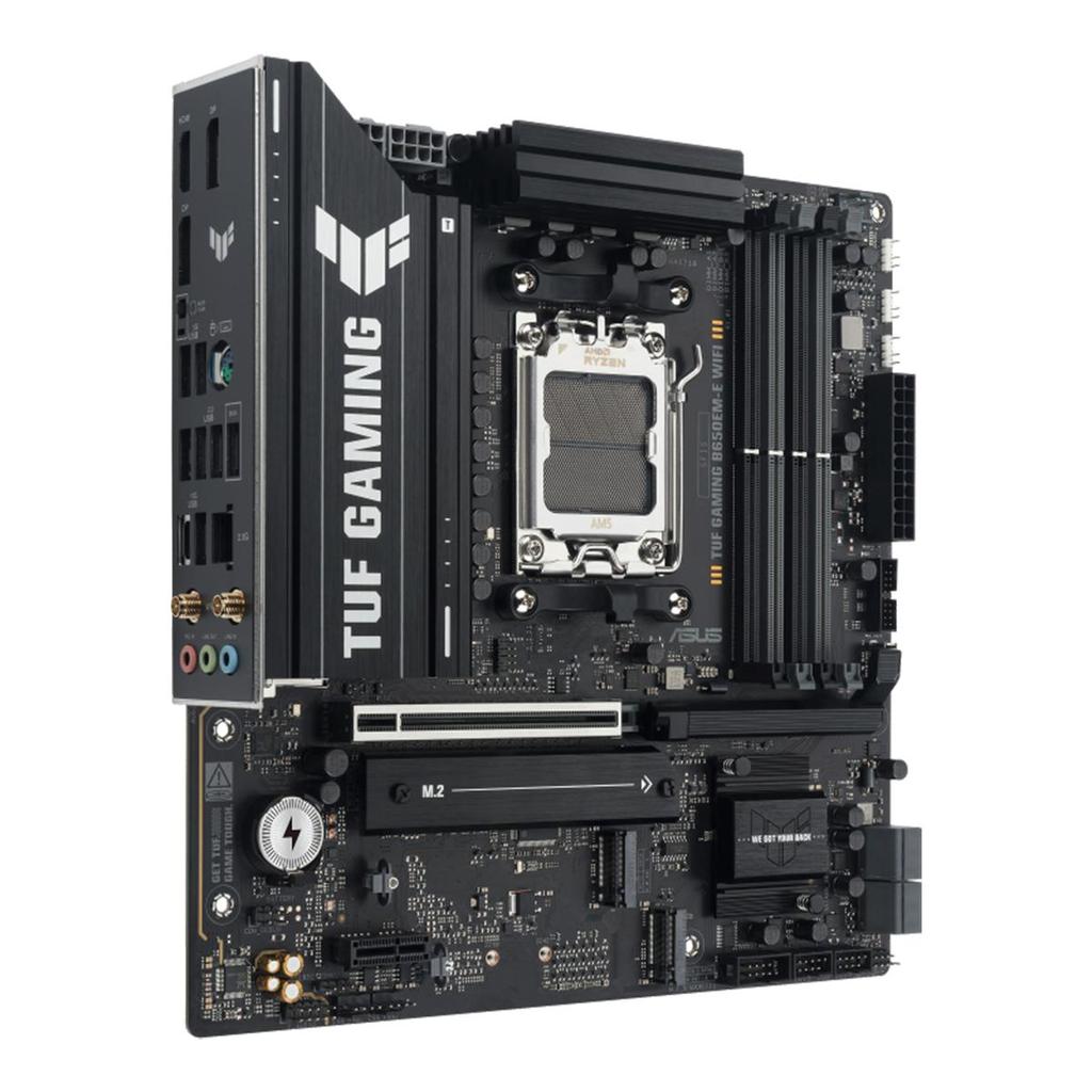 Placa Mãe Asus TUF Gaming B650EM-E WIFI, Chipset B650, AMD A