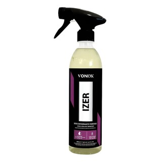 Descontaminante Ferroso Vonixx Izer 500ml pH Neutro para Rodas Pintura Remoção de Ferrugem