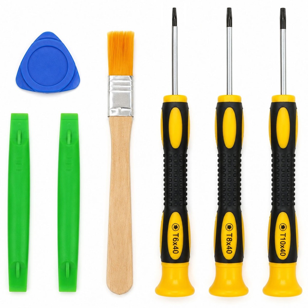 Kit Ferramentas Torx T6 T8 T10 para Consoles e Celulares