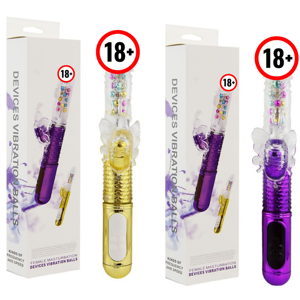 Vibrador masturbador rotativo vai e vem recarregável 36 vibrações estimulador para o clitóris Sex Shop