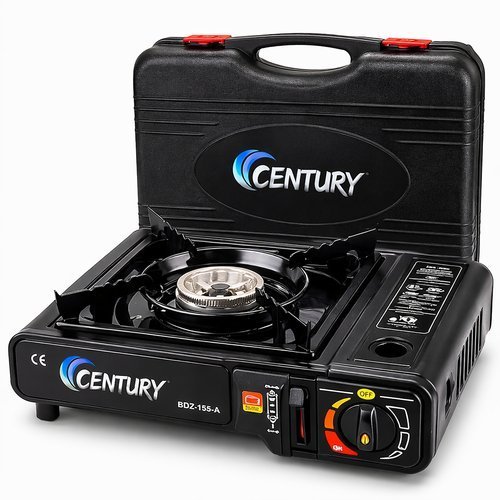 Fogareiro Portatil Maleta Compacto Camping Cozinha Externa Aventura