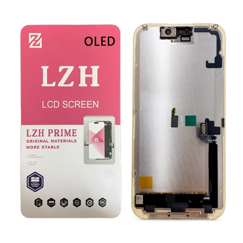 Tela Display Premium Compatível iPhone 17 Soft Oled Preto
