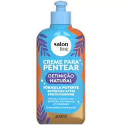 Creme Para Pentear Salon Line Definição Natural 300ml