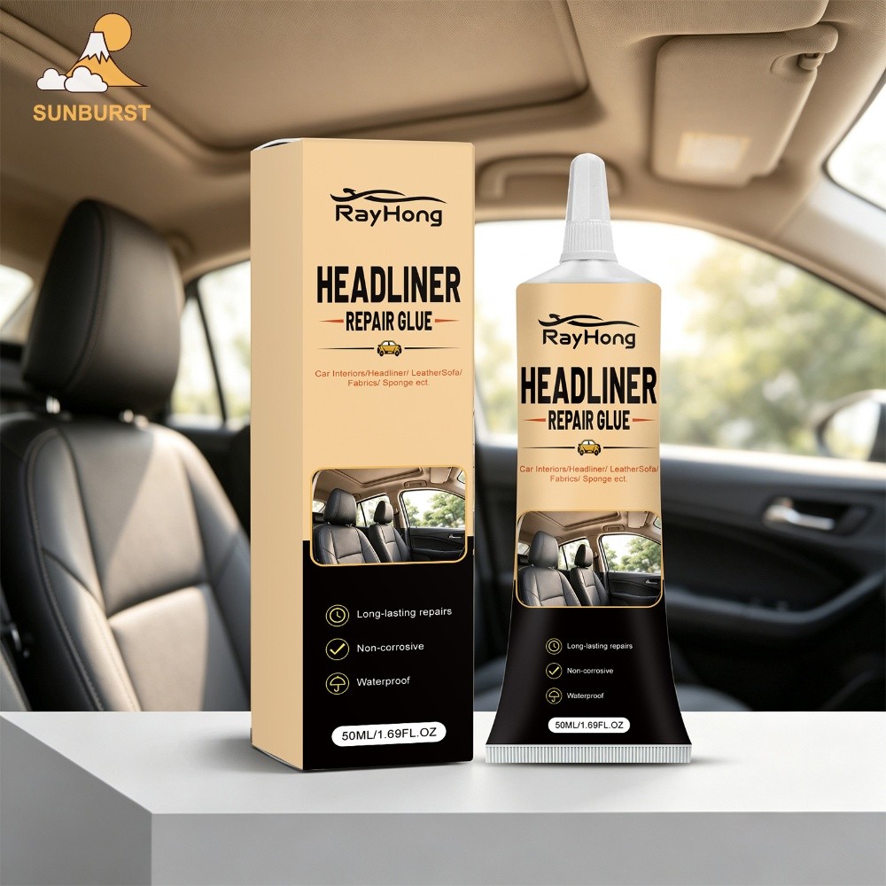 [Sunburst1 . br] Cola Para Reparo De Forro De Teto De Carro À Prova D'água Adesiva Estofamento De Tecido Carros