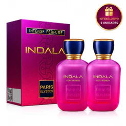 KIT 2 Perfumes Paris Elysees Indala Feminino EDT 100ml