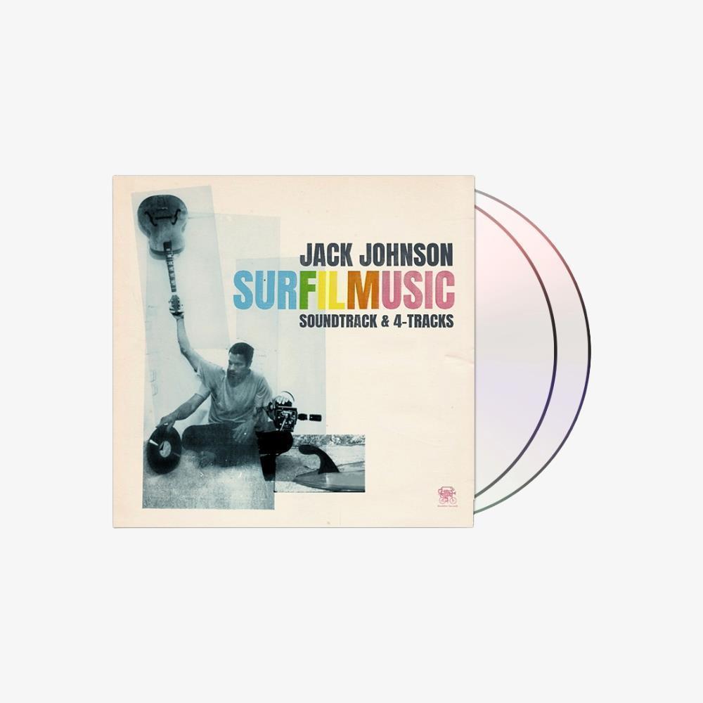 CD Jack Johnson - SURFILMUSIC (Soundtrack & 4-Tracks/ 2CD) - Importado