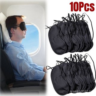 10Pcs Venda Para Os Olhos Com Dormir Máscara Portátil Viagem Ao Ar Livre Almofada Elástica O Nariz