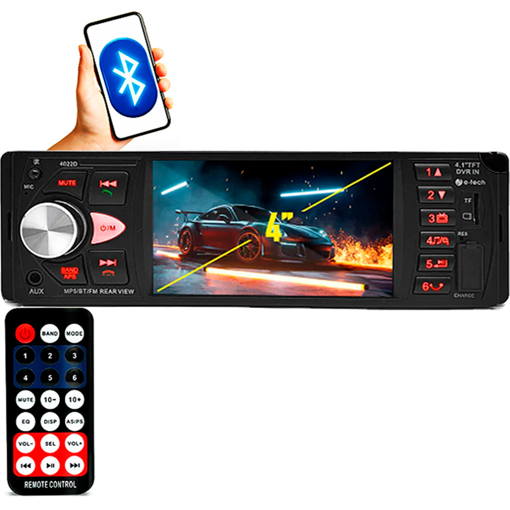 Radio Dvd Bluetooth Mp5 Usb 1din Espelhamento Gm Corsa