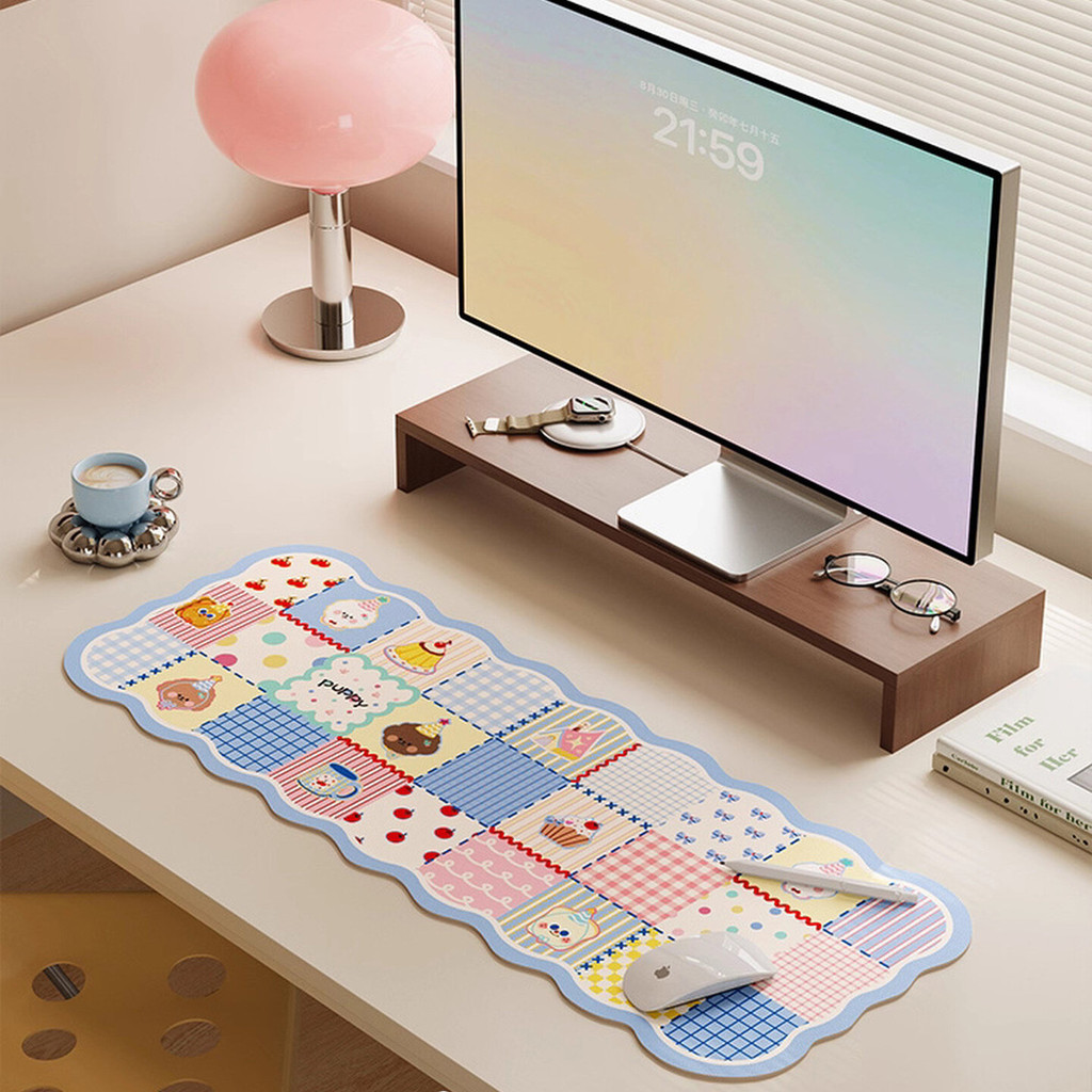 FTTOT querida quebra-cabeça mouse pad de grandes dimensões teclado de computador almofada de mesa almofada de escrita mo