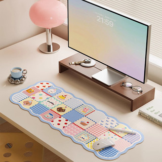 FTTOT querida quebra-cabeça mouse pad de grandes dimensões teclado de computador almofada de mesa almofada de escrita mo