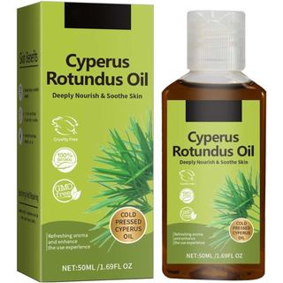 Óleo de Cyperus Rotundus para Remoção de Pelos, Inibidor Natural, Óleo Puro de Cyperus para Cuidados com a Pele e Hidrat