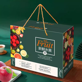 Estoque pronto Caixa de presente de frutas Caixa de embalagem de maçã pêssego Caixa vazia de uva Loquat Presente de feri