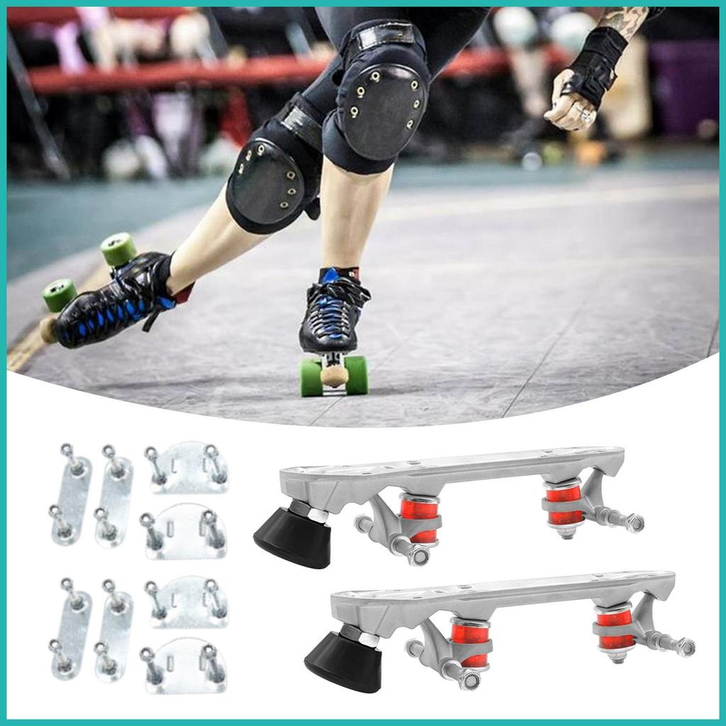 Placas De Patins De Duas Fileiras Sapatos Suporte De Substituição Placa De Para Parque De Viagem Interior Ao Ar Livre xi