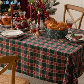 Toalhas De Mesa De Jantar Macias Laváveis Para Xadrez Padrão Decorações De Natal