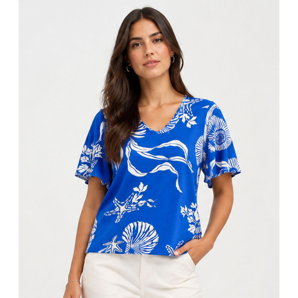 Blusa Feminina Infinita Cor Azul
