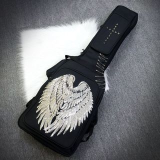 Mochila exclusiva de cultura asiática Original, bolsa para guitarra acústica exclusiva, mochila para guitarra elétrica, 