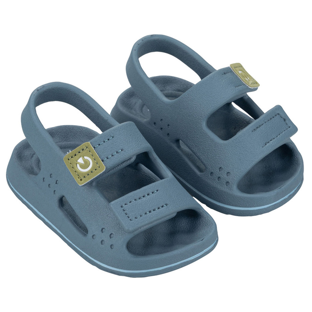 Sandália Cartago Tóquio Menino Anatômica Tiras Ajustáveis 12778 Leve Preto Azul Chinelo Infantil
