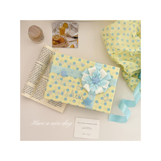 Sabor antigo suave leite azul Sydney papel de bolinhas de alto valor diy presente de aniversário papel de embrulho papel