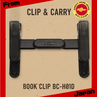 Clipe de Livro Campus BC-H01D Preto Giratório Portátil - Estilo Caneta para Leitura [Direct from Japan]