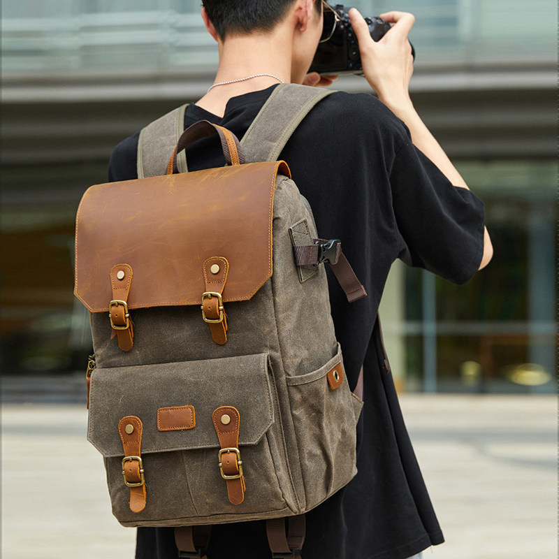 Bolsa para câmera mochila integrada de grande capacidade mochila profissional lente Slr bolsa para câmera viagem à prova