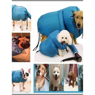 Saco de secagem portátil para animais de estimação, gato, cachorro, pequeno, médio e grande, doméstico, automático, caix