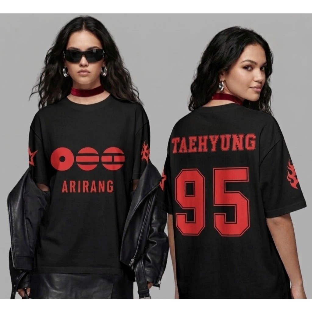 Camiseta Bts Arirang Tour 2026 K-pop Camisa 100% Algodão Premium
