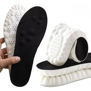 Tapetes para os pés Stepz-Relief – tapetes de gel com relevos para massagem, unissex, com absorção de suor no calcanhar.