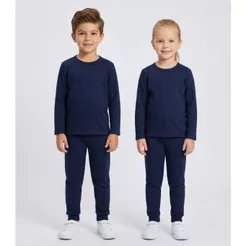 Conjunto Termico Infantil Segunda Pele Select Azul