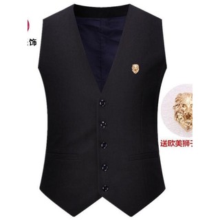 Moda britânica quatro estações novo estilo terno masculino colete fino-ajuste colete masculino tamanho grande terno cole