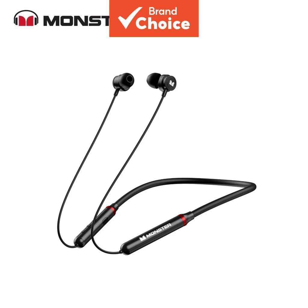 Fone de Ouvido Monster Airmars SG03 – Fones de Ouvido Esportivos para Corrida ao Ar Livre, Bluetooth sem Fio, Fones com