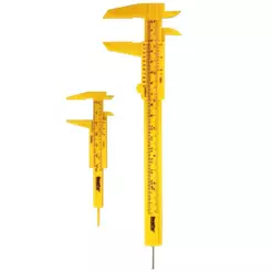 Paquímetro universal plástico 3" e 6" com 2 peças - BFH2375 - Bestfer