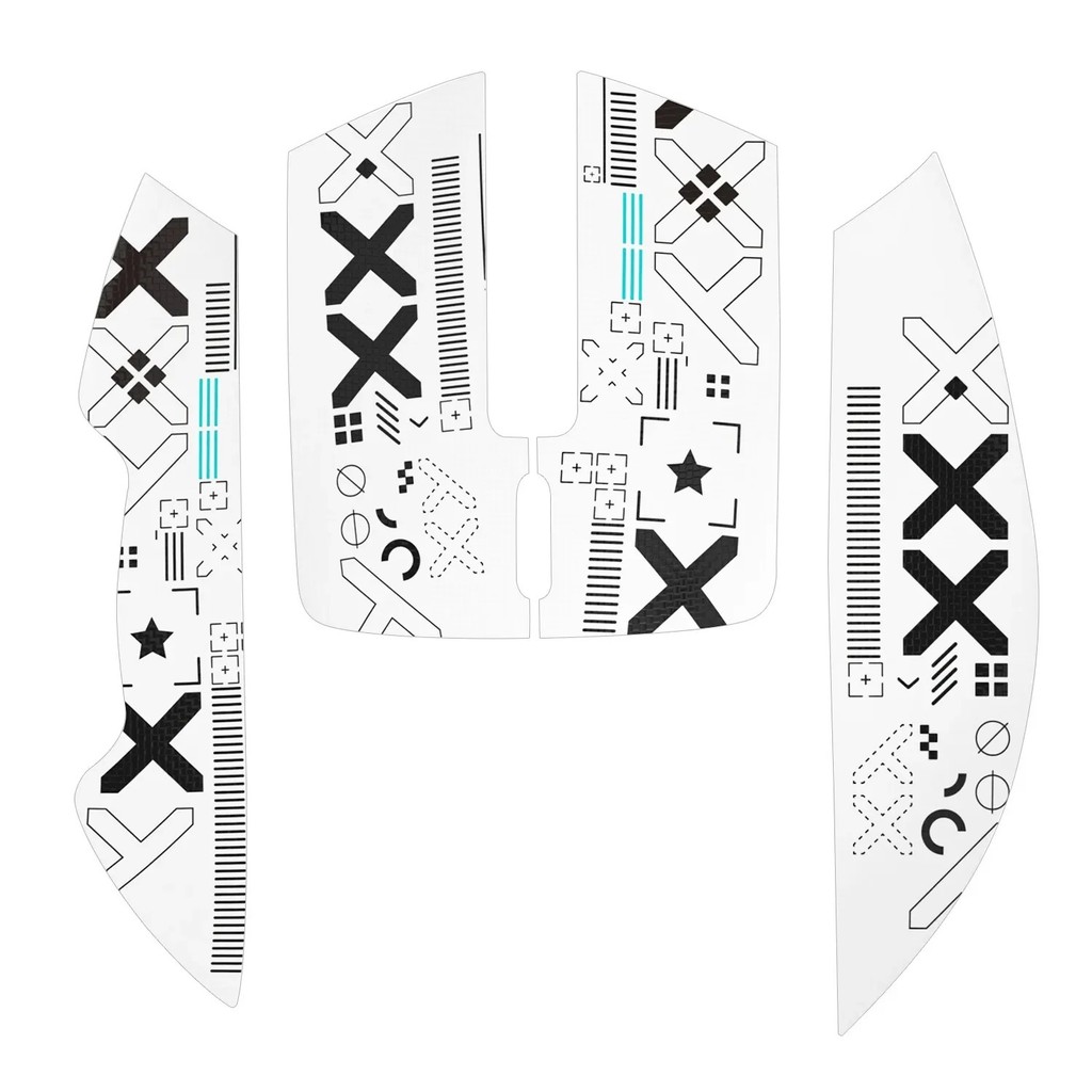 Adesivos Grip Tape Antiderrapantes p/ Mouse Attack Shark X11 Branco em Oferta na Shopee