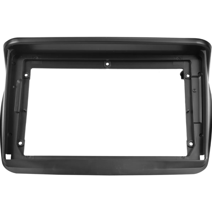 Moldura 9" Polegadas Mitsubishi L200 Triton Dakar 2007 A 2017 Preto Fosco