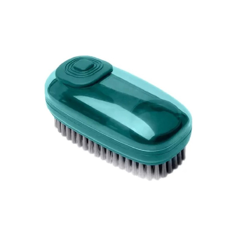 Escova De Limpeza Dispenser Multifuncional Para Lavar Roupas - Casa