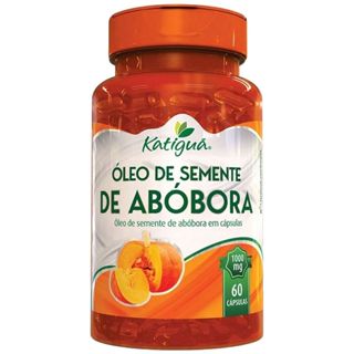 Óleo de Semente de Abóbora - 60 cápsulas - Katiguá em Oferta na Shopee