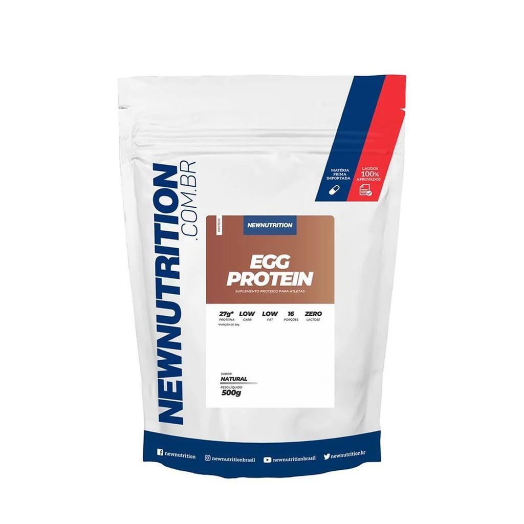 Albumina Egg Protein - 500g Natural - NewNutrition